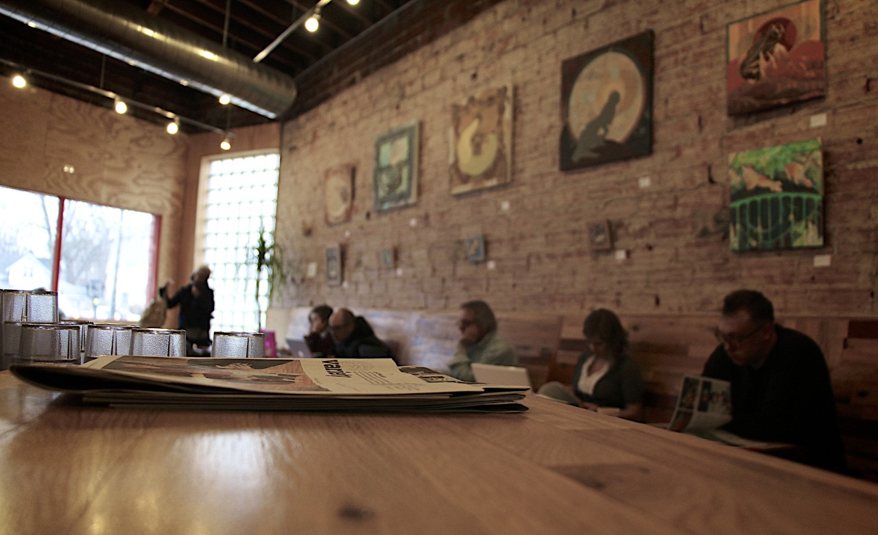 Afternoon in Peace Coffee shop