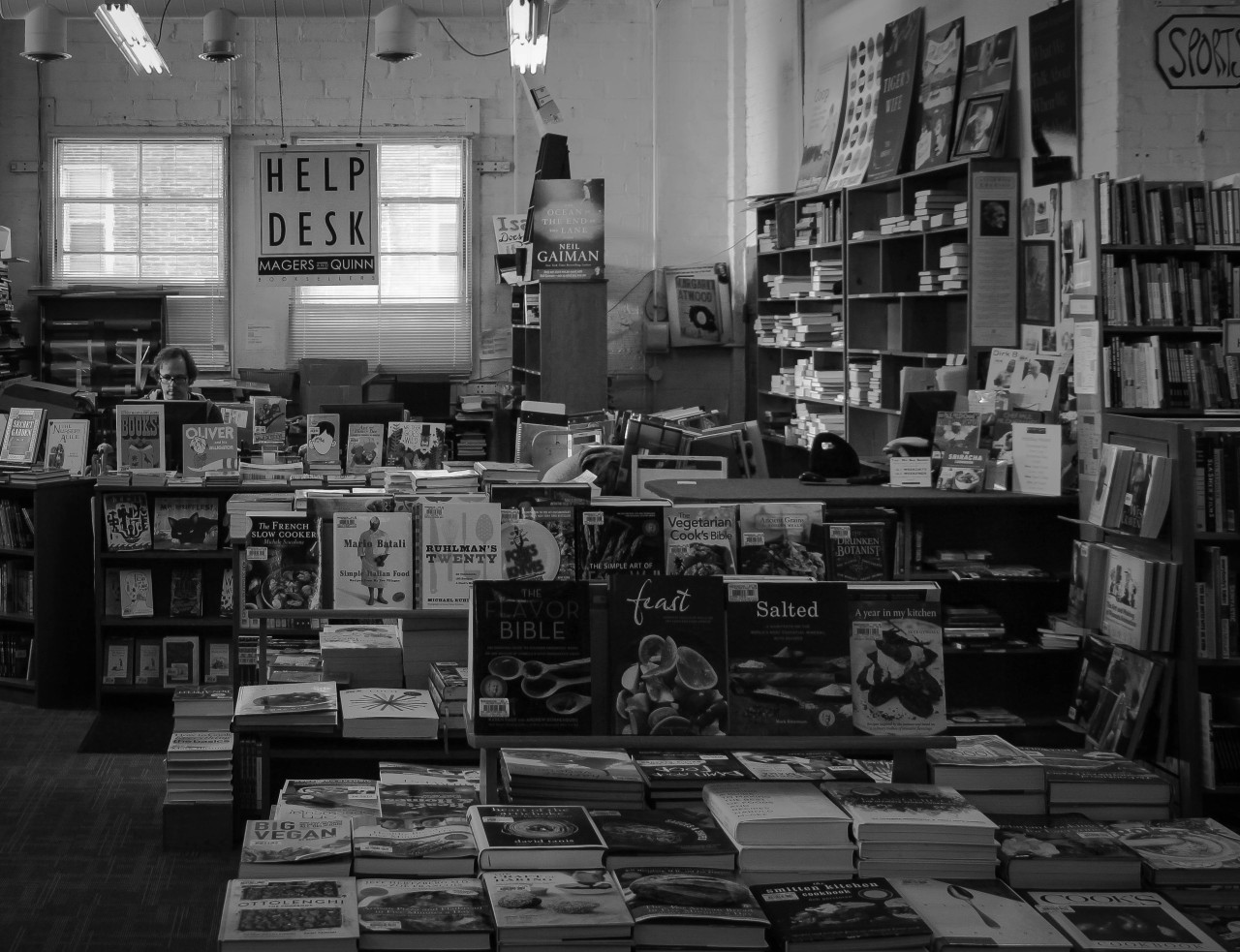 Old school help desk.