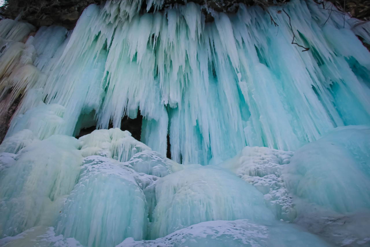 Yesterday at Minnehaha Falls