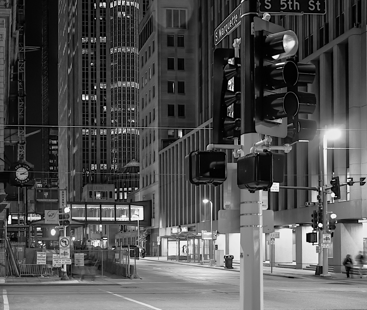 S 5th street & Marquette Avenue