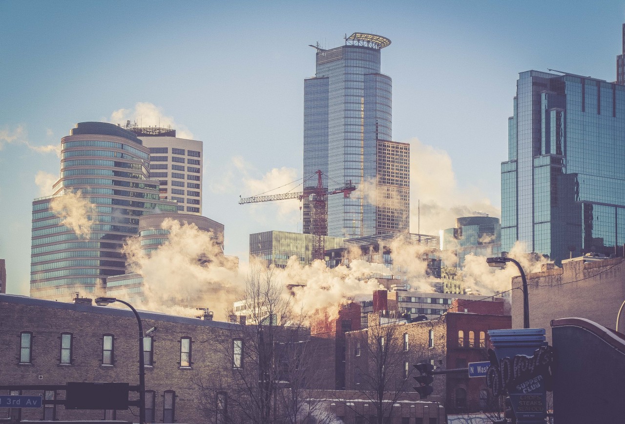 Coldest winter in 30 years can’t beat cold sunrises against the city.