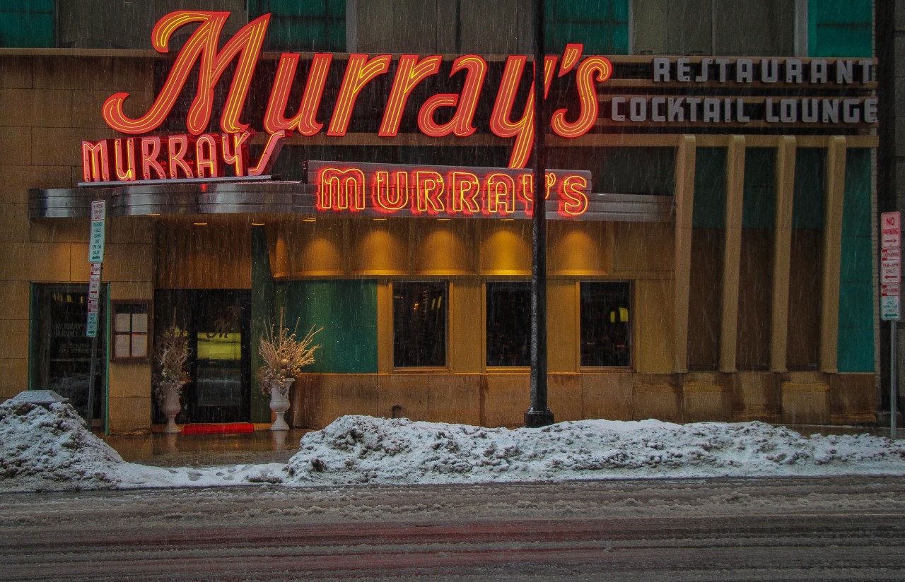 Murray’s is as old school as it gets in Minneapolis. Home of the butter knife steak