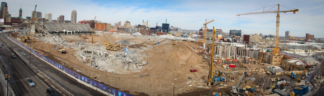 A look at what’s left of the Metrodome