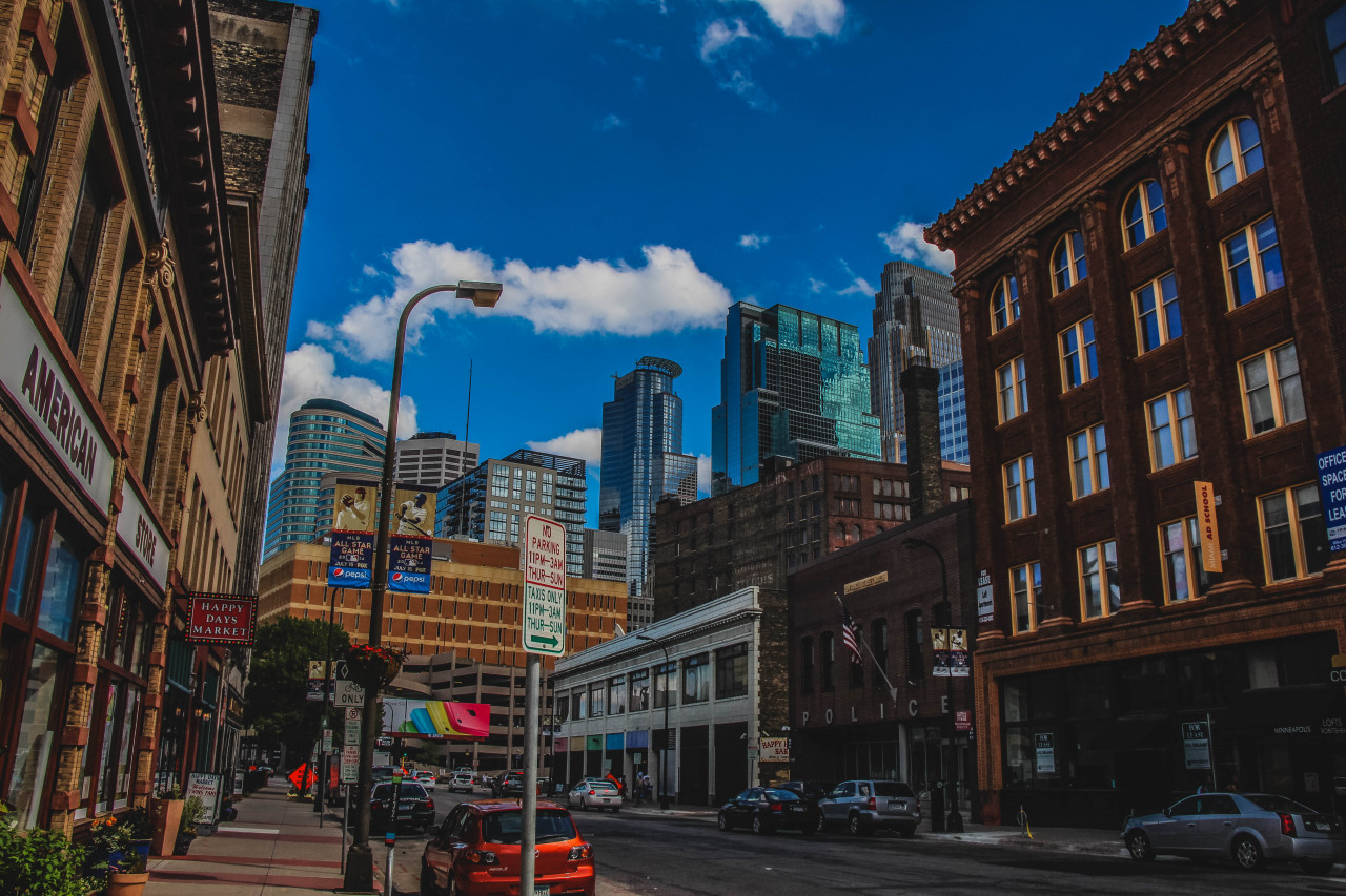 Downtown Minneapolis HDR from the warehouse district.