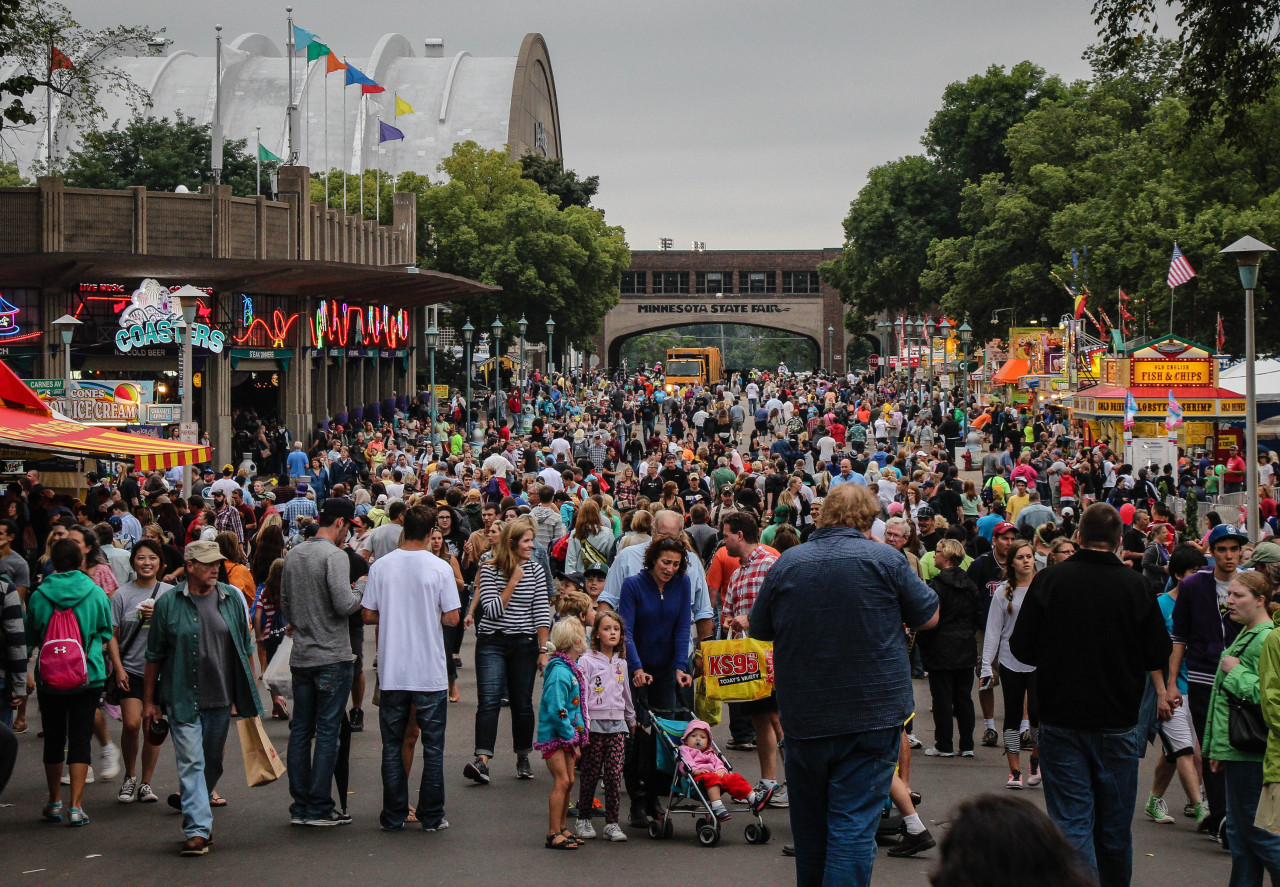 A few moments from this year’s Minnesota State Fair. It’s a place where all the best beer