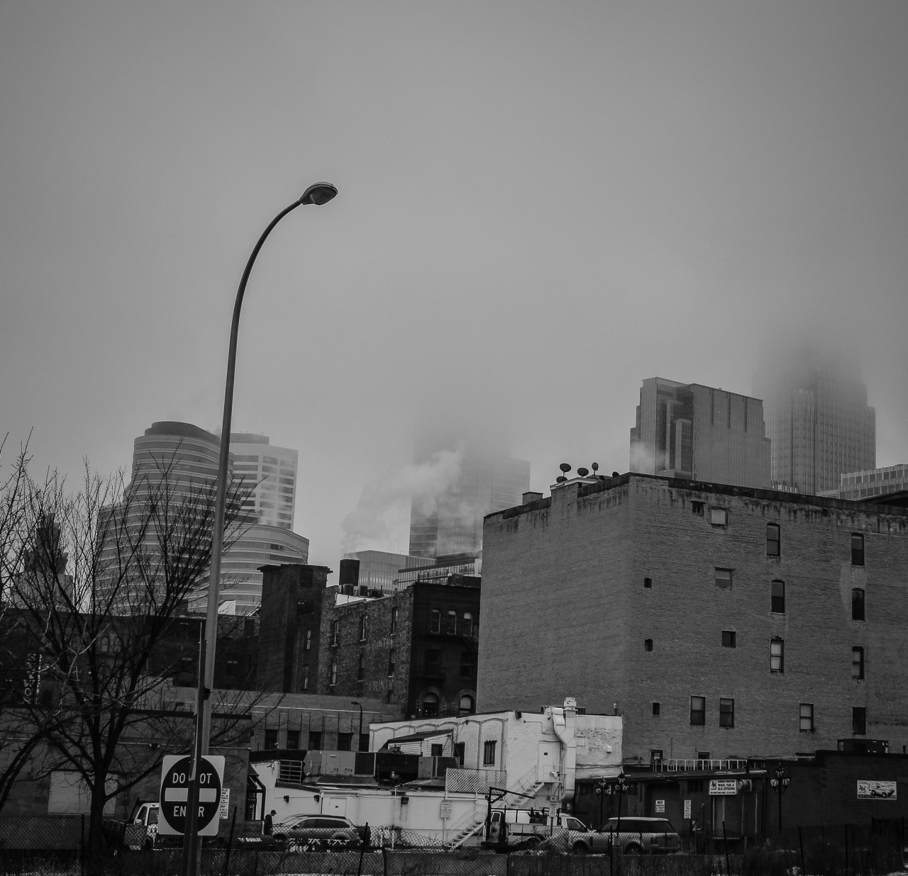 A very gloomy winter/spring day