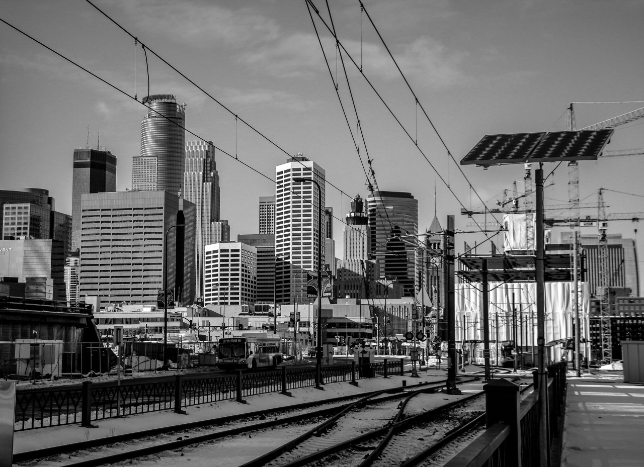 Downtown east going west