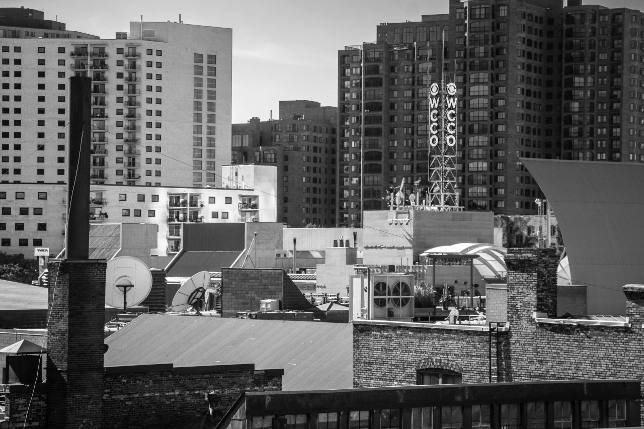 Looking out over WCCO