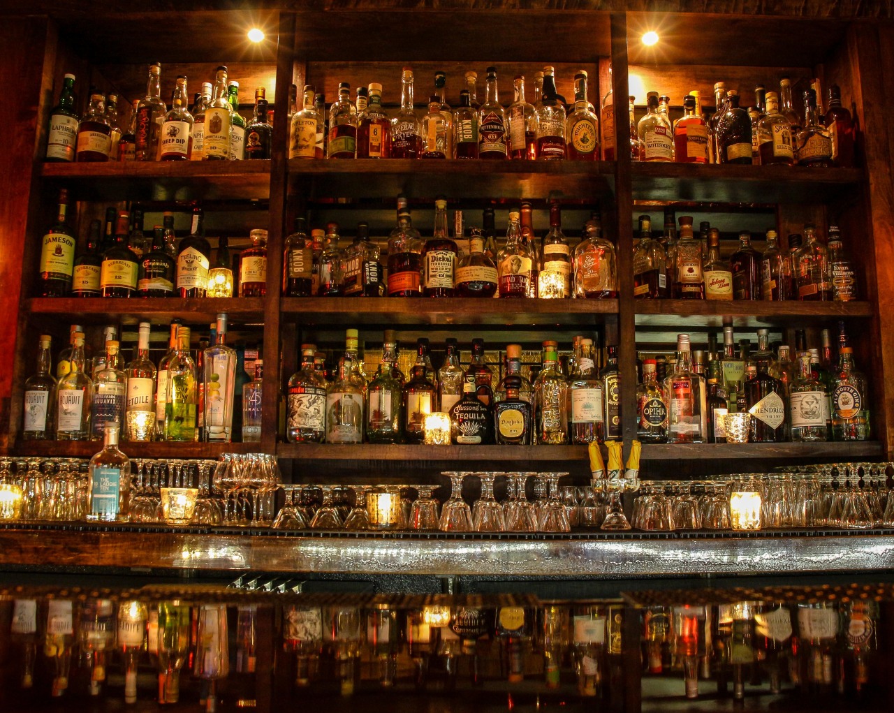 It gets pretty cold here in the winter which means we spend a lot of time inside of local bars waiting out the winter. While warming up one night I started to think about how many awesome bars exist in Minnesota. That gave me the idea to start a photo project to photograph all the cool and unique bars around here that I come across. This is my MNBars project. To kick it off I started with Parlour in the North Loop. It’s a great bar below Borough that’s dark